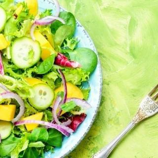 Asia-Salat mit Mango