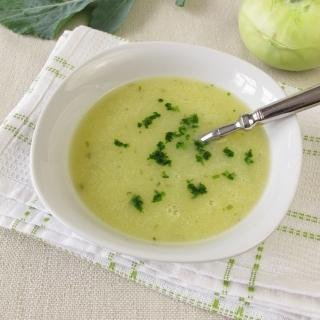 Kohlrabicremesuppe