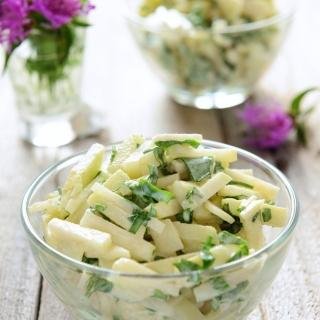 Kohlrabi-Rohkost