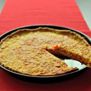 Paprika-Quiche