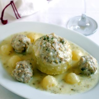 Gefüllter Kohlrabi