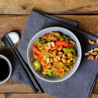 Asia Wok Noodles-Pfanne