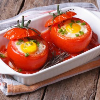 Gefüllte Fleischtomaten