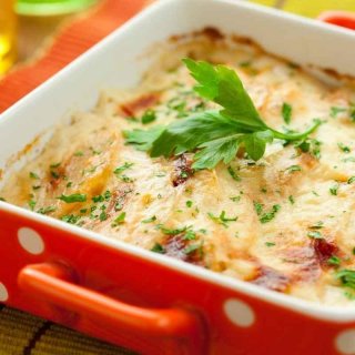 Kohlrabi-Kartoffel-Auflauf