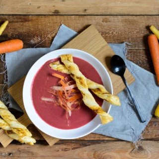 Lila Möhrensuppe
