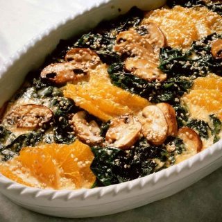 Mangold-Orangen-Gratin
