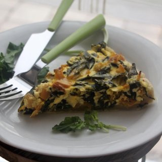 Mangold-Quiche