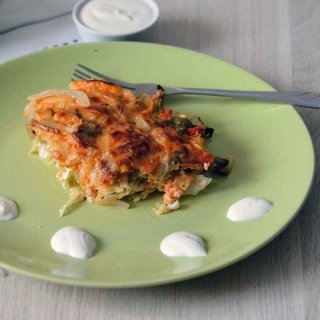 Würziger Mangoldauflauf