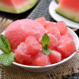 Melonensorbet