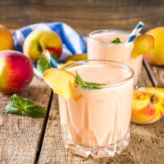 Nektarinen-Pfirsich-Smoothie