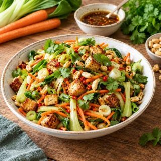 Asiatischer Pak-Choi-Salat
