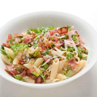 Penne mit Erbsen-Mascarpone-Creme