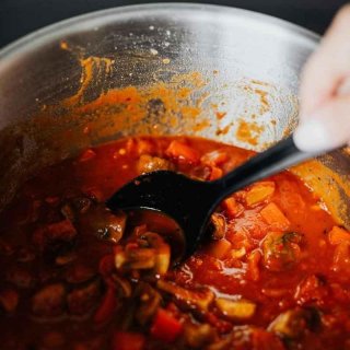 Pilz-Tomaten-Pfanne