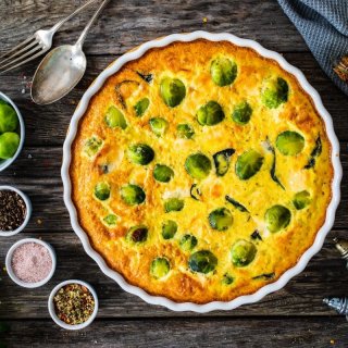 Rosenkohl-Quiche