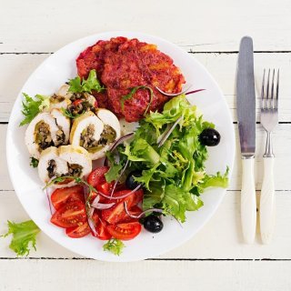 Rote Bete-Puffer
