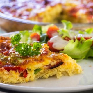 Rote Zwiebel-Quiche
