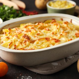 Schupfnudel-Weißkohl-Auflauf