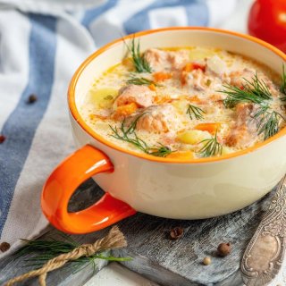 Seelachspfanne mit Sprossen