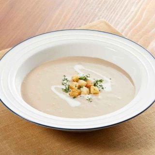 Sellerieschaumsüppchen mit Croutons