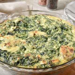 Wurzelspinat überbacken