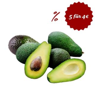 5 Mini-Avocados