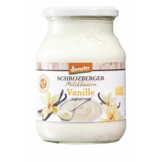 Joghurt Vanille 500g im Glas