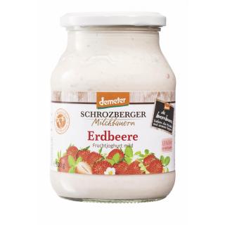 Joghurt Erdbeere 500g im Glas
