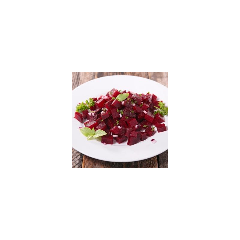 Rote Bete mit gerösteten Sonnenblumenkernen