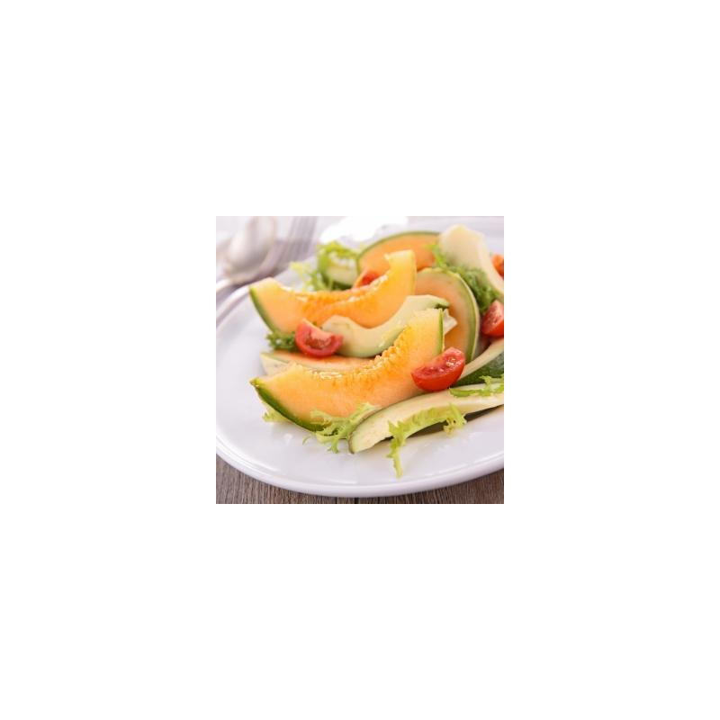 Fruchtiger Avocado-Melonen-Salat
