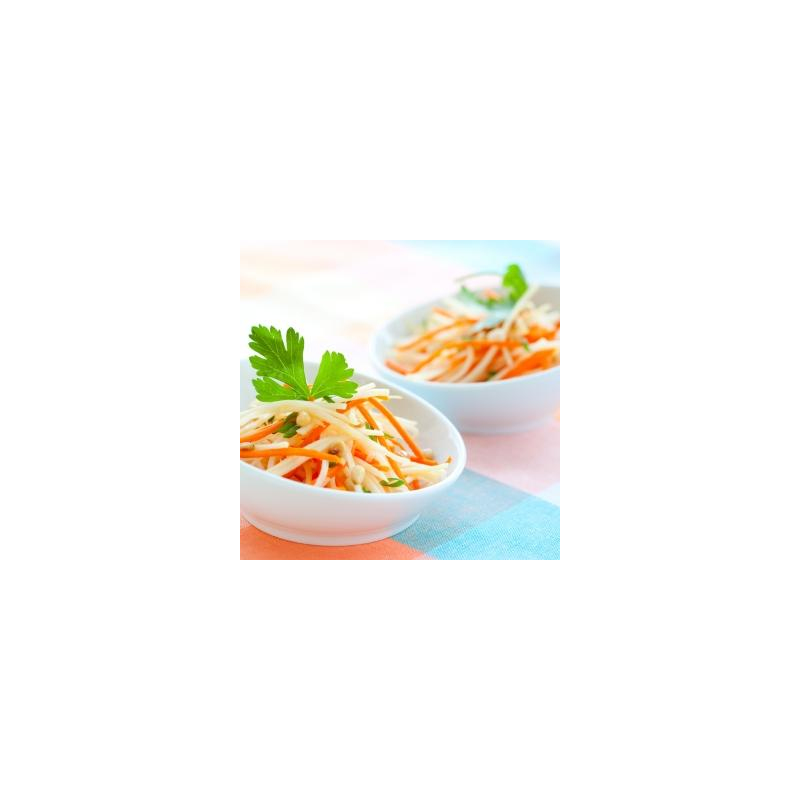 Kohlrabi-Möhren-Salat