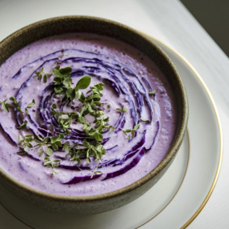 Blaukraut-Cremesuppe