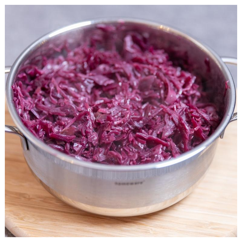 Blaukraut, gedünstet