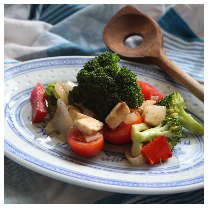 Brokkoli-Salat mediterran