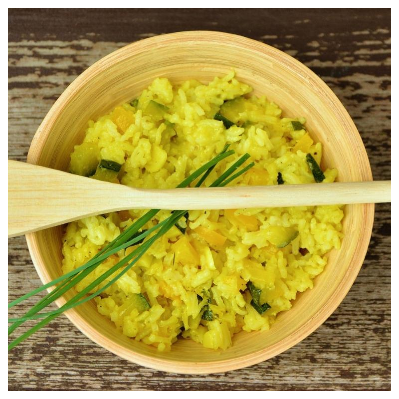 Gelbe Bete-Risotto