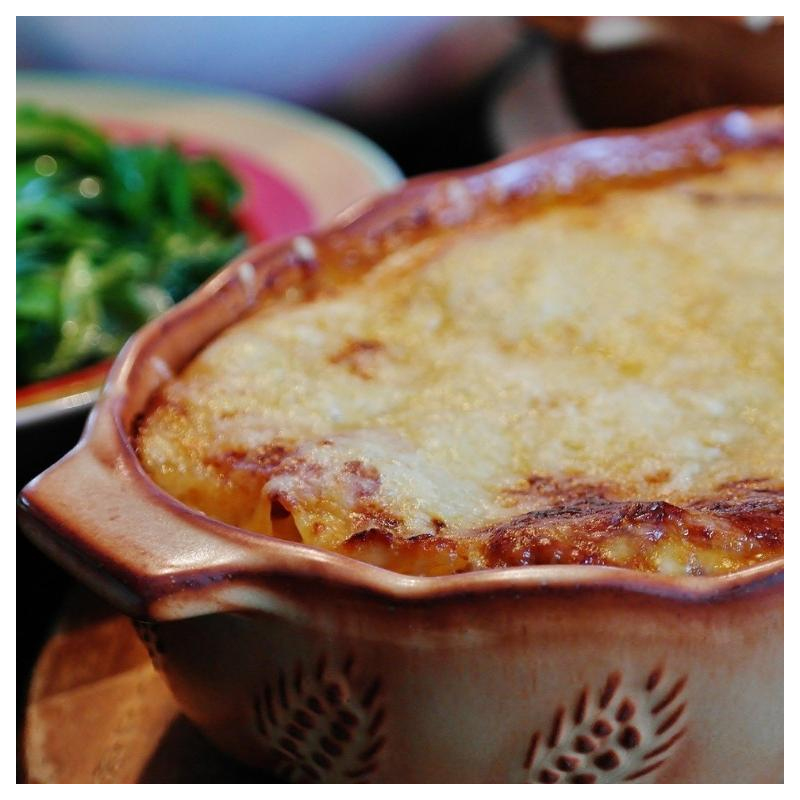 Jackfruit-Lasagne