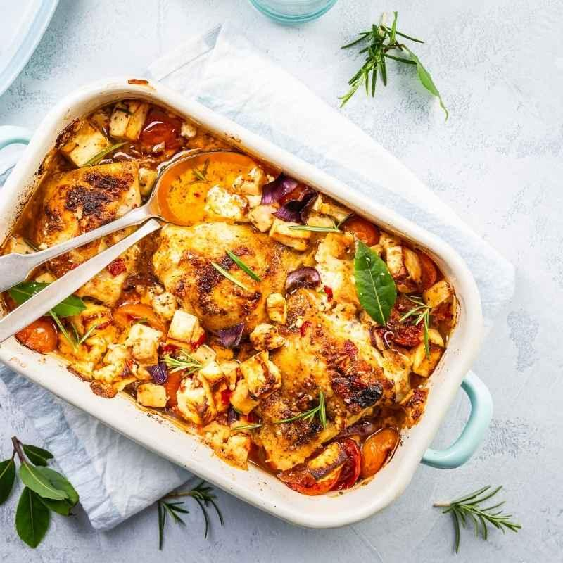 Kartoffeln mit Steckrübe und Schafskäse