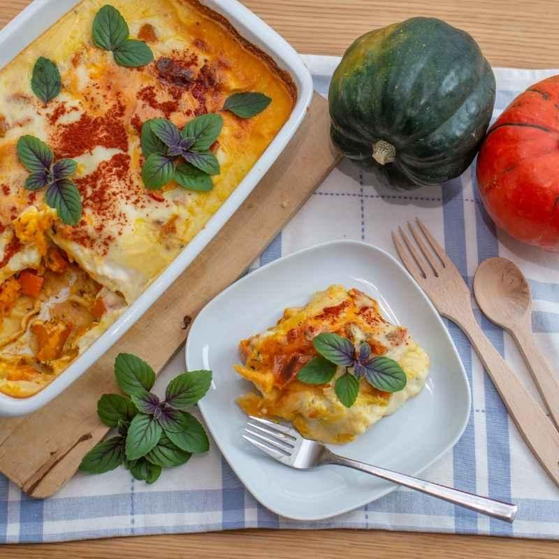 Kürbislasagne
