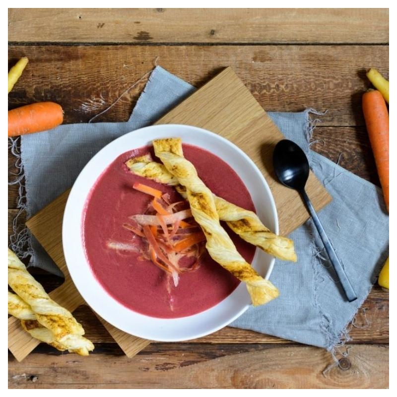 Lila Möhrensuppe