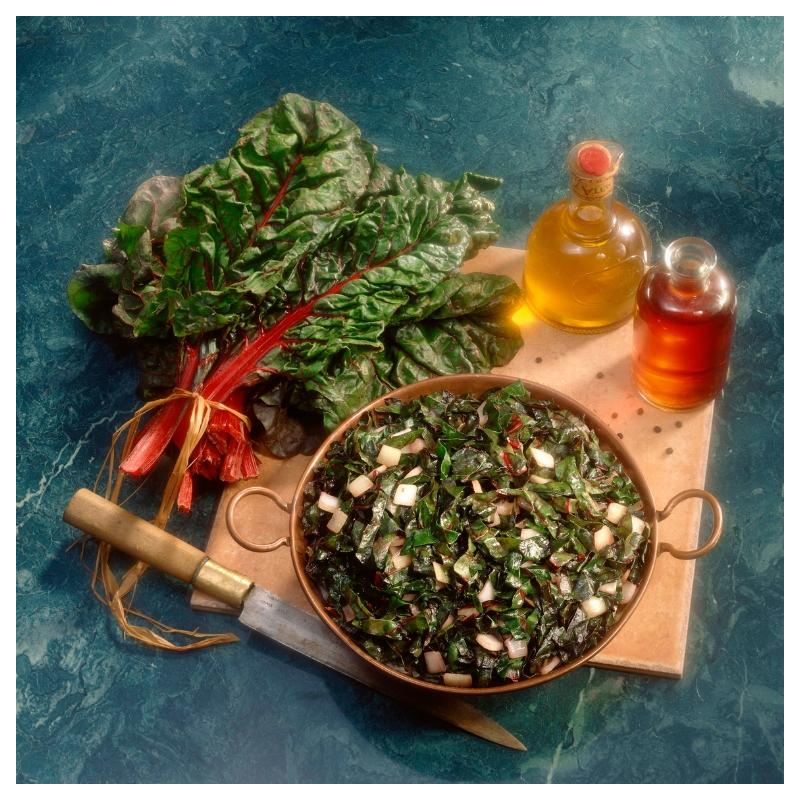 Mangold-Tomatensalat