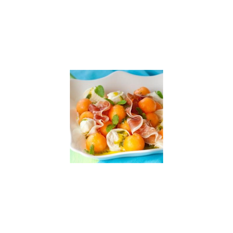 Melonen-Schinken-Salat
