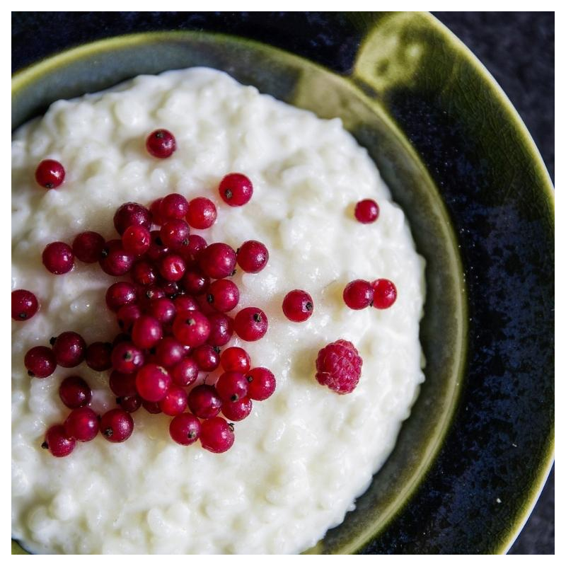 Milchreis mit Granatapfel