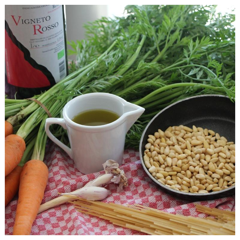 Möhrengrün-Pesto