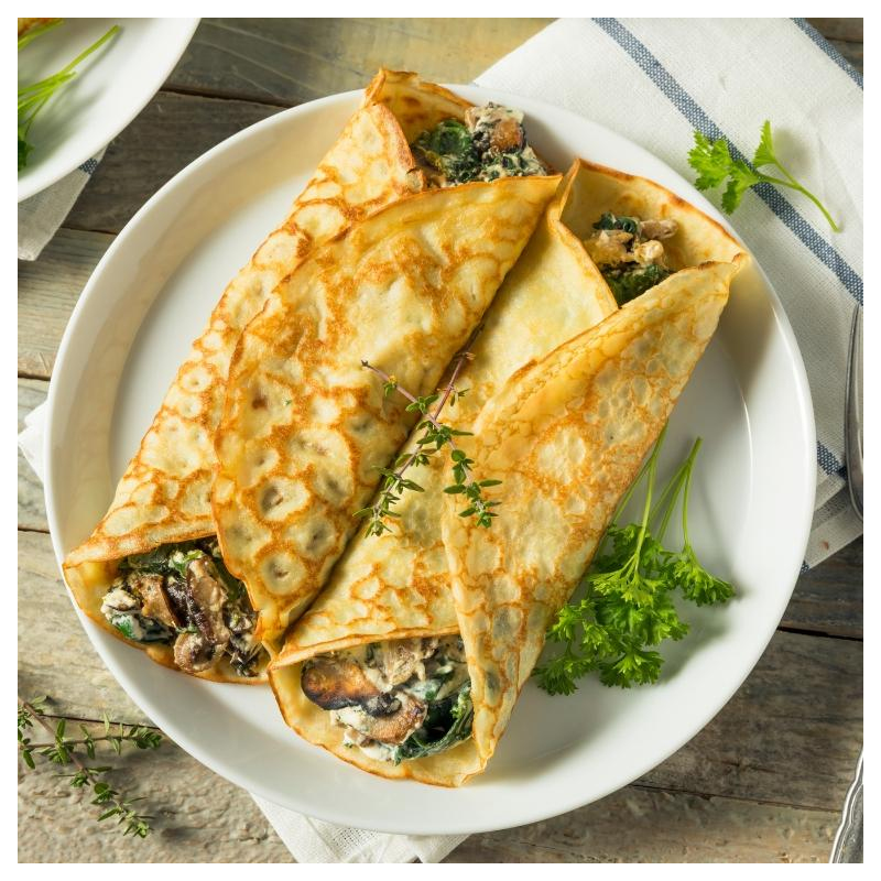 Pilz-Pfannkuchen