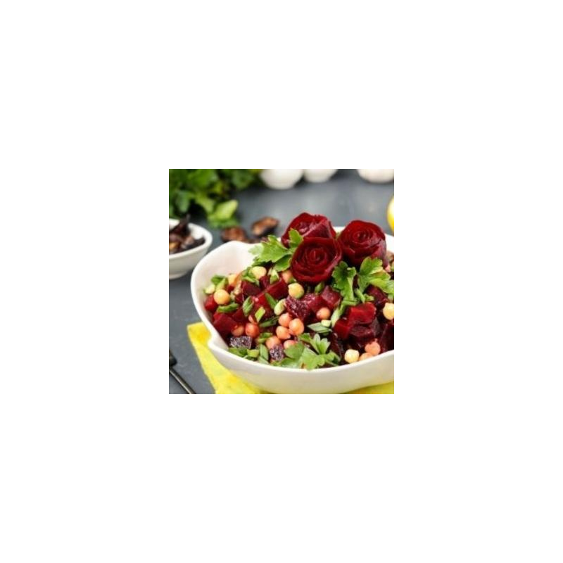 Rote Beete-Kichererbsen-Salat