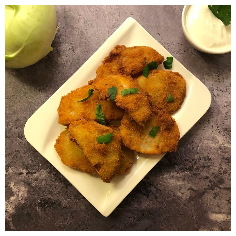 Sellerie mit Zitronenkruste