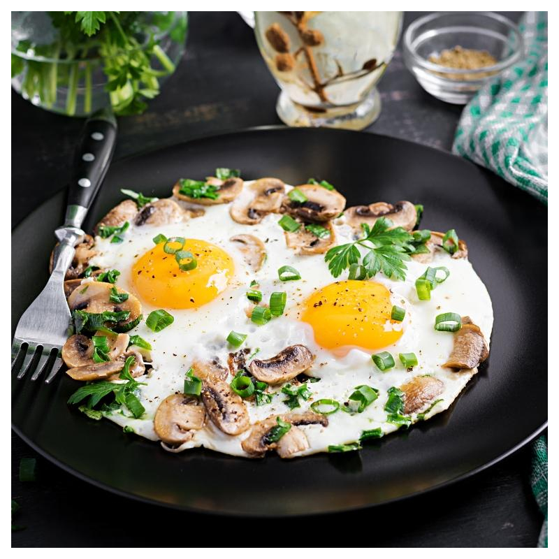 Shiitake-Eierpfanne