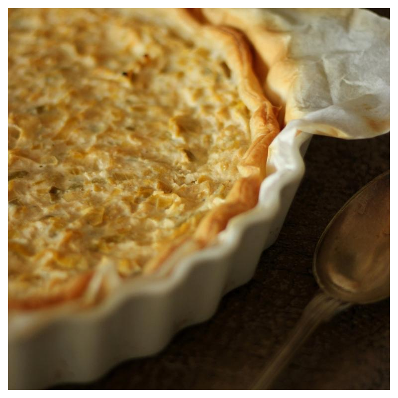 Spitzkohl-Quiche