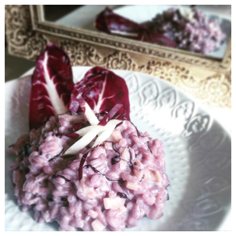 Walnuss-Radicchio-Risotto