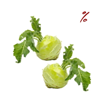 2x Kohlrabi vom Landgut