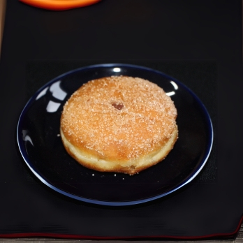 Krapfen Mini mit Kristallzucker
